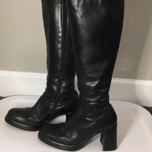 Vintage Leone Seppel platform boots